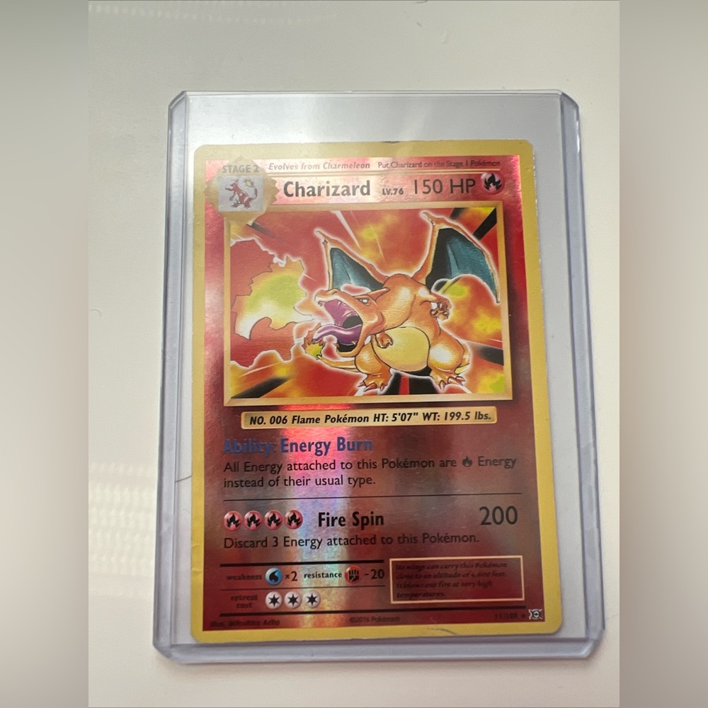 Pokémon TCG Charizard XY Evolutions 11/108 Reverse Holo Holo Rare